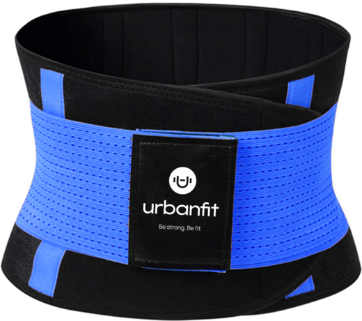 Пояс для похудения Urbanfit, размер L, синий фото