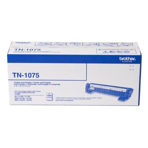 Тонер-картридж Brother TN-1075 для HL-1110R/1112R, DCP-1510R/1512R, MFC-1810R/1815R (1000 стр) фото