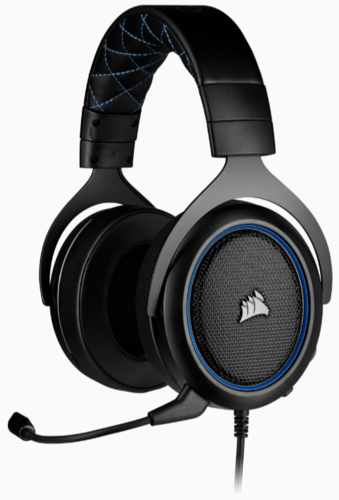 Гарнитура Corsair HS50 Pro синий фото