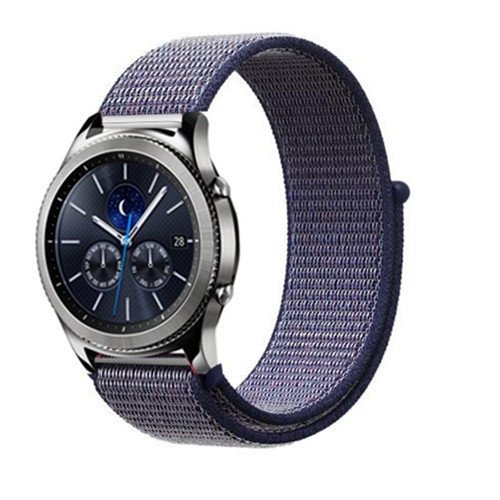 Нейлоновый ремешок для часов Bakeey для Galaxy Watch 46mm/Samsung Gear S3 Frontier/Amazfit 3, фиолетовый, 22 мм фото