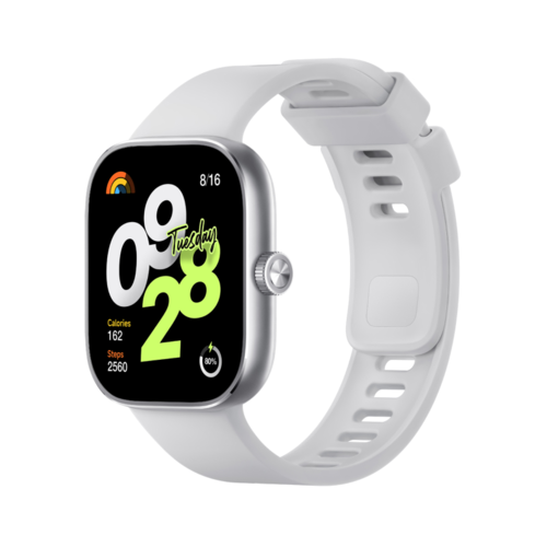 Умные часы Xiaomi Redmi Watch 4, серебристо-серый фото