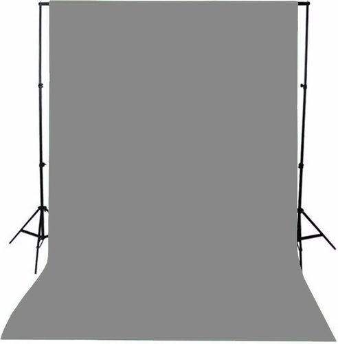 Фон виниловый 1,5 м x 3 м, серый фото