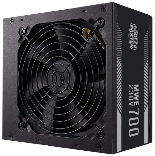 Блок питания Cooler Master MWE White, 700W, ATX, 120mm, 6xSATA, 4xPCI-E(6+2), APFC, 80+ White фото