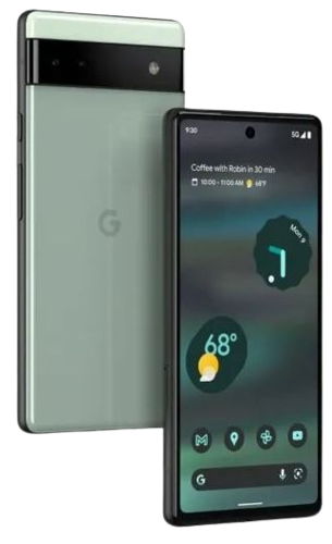 Смартфон Google Pixel 6A 6/128Gb Sage (Зеленый) US Version фото