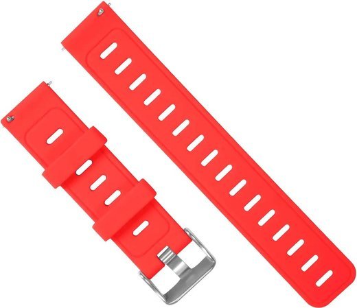 Силиконовый ремешок Bakeey 20 мм для умных часов Amazfit GTS, красный фото