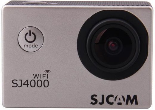 Экшн камера SJCAM SJ4000 Wi-Fi, серебро фото
