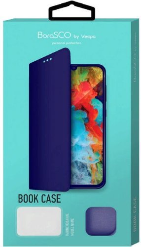 Чехол-книжка для Xiaomi Redmi 9T синий, Book Case, Borasco фото