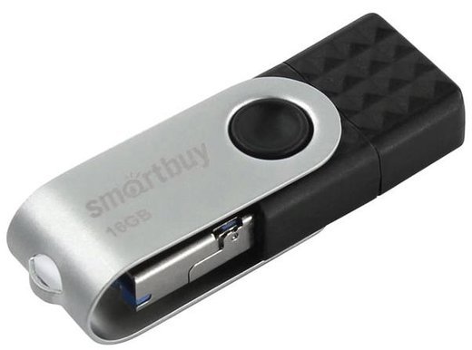 Флеш-накопитель Smartbuy Trio USB 3.1 16GB фото