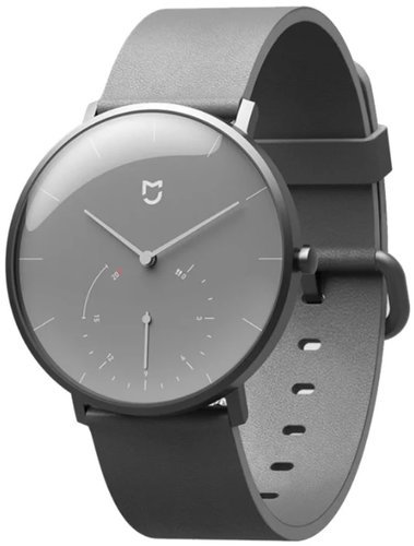Гибридные смарт-часы Xiaomi Mijia Quartz Watch серый фото