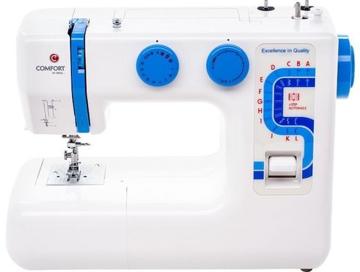 Швейная машина Comfort 11 белый/синий фото