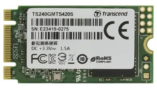 Жесткий диск SSD M.2 Transcend 240Gb (TS240GMTS420S) фото