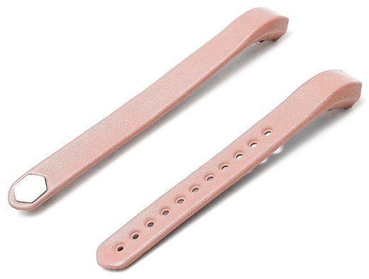 Кожаный ремешок для браслета Bakeey для Fitbit Alta, розовый фото