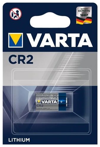 Батарейка литиевая VARTA CR2 Professional Lithium 3В блистер 1 шт (06206301401) фото