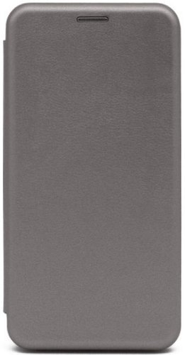 Чехол-книжка для Xiaomi Mi A2 Lite (темно-серый), Book Case, искусственная кожа, Aksberry фото