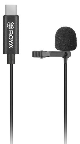 Микрофон Boya BY-M3 петличный USB Тype-C фото