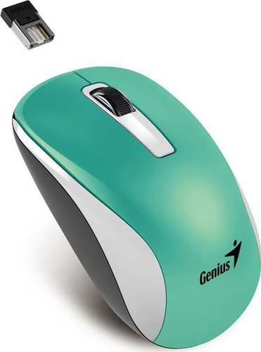 Беспроводная мышь Genius NX-7010, бирюзовый фото