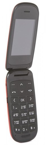 Мобильный телефон F+ Flip1 Красный фото
