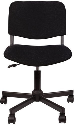 Кресло КР09, без подлокотников, черное, КР01.00.09-101- фото