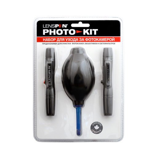 Набор Lenspen Photo kit PHK-1 для ухода за камерой (2 карандаша + груша) фото