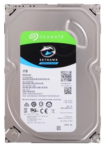 Жесткий диск HDD 3.5" Seagate SkyHawk 1Tb (ST1000VX005) фото