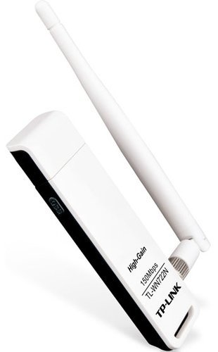 Wi-Fi адаптер TP-Link TL-WN722N, белый фото