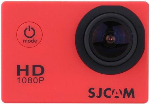 Экшн камера SJCAM SJ4000, красная фото