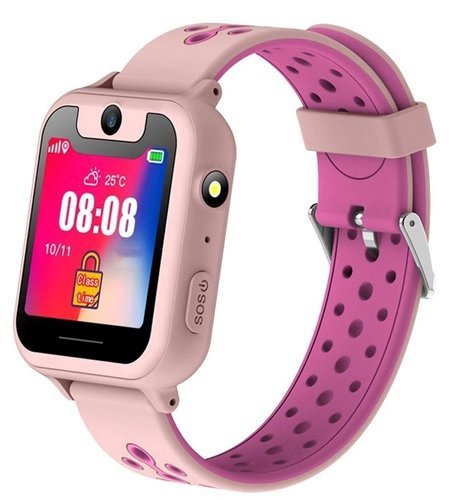 Детские умные часы Bakeey S6, розовый фото