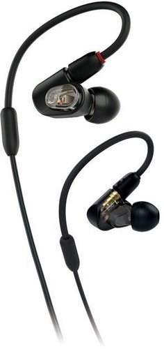 Наушники Audio-Technica ATH-E50, черный фото
