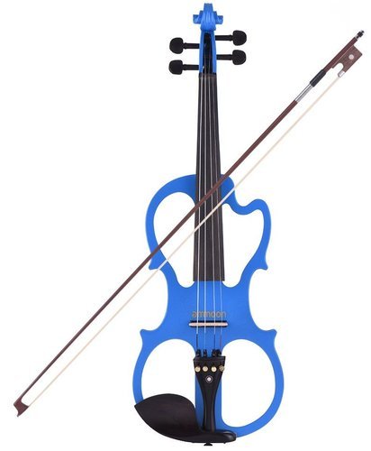 Электроскрипка VE-201 полноразмерная 4/4, синий фото