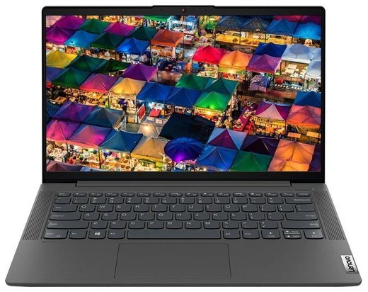 Ноутбук Lenovo IdeaPad 5 14ALC05 14.0'' (1920x1080/AMD Ryzen 3 5300U 2.6GHz Quad/8GB/256GB SSD/Integrated//W10) серый фото