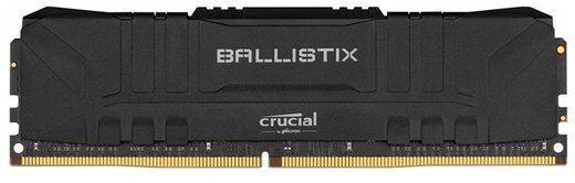 Память оперативная DDR4 16Gb Crucial Ballistix Black 3200MHz CL16 (BL16G32C16U4B) фото