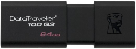 Флеш-накопитель Kingston DataTraveler 100 G3 USB 3.1 64GB фото