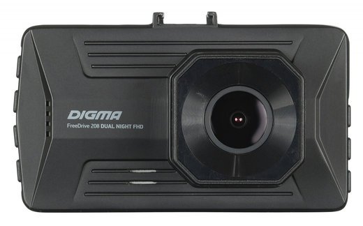 Видеорегистратор Digma FreeDrive 208 DUAL Night FHD черный 2Mpix 1080x1920 1080p 170гр. GP6248 фото