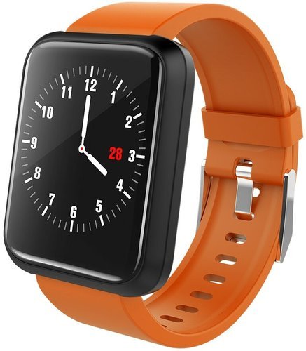 Умные часы M28 Sport 3, оранжевый фото