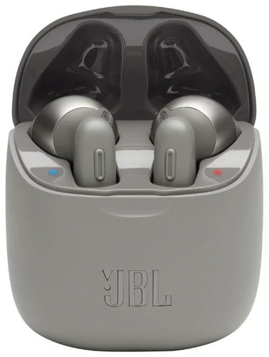 Наушники JBL T220TWS, серый фото