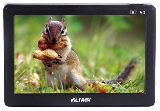 Накамерный монитор Viltrox Portable DC-50 HD Clip-On LCD 5-дюймов для Canon Nikon Sony DSLR DV фото