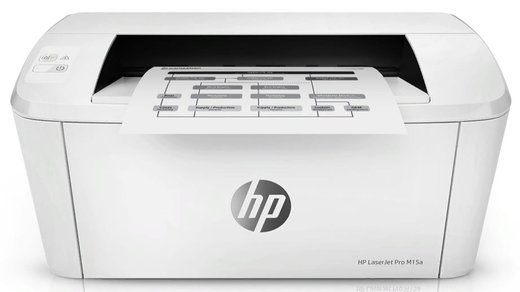 Принтер лазерный HP LaserJet Pro M15a (W2G50A) белый фото