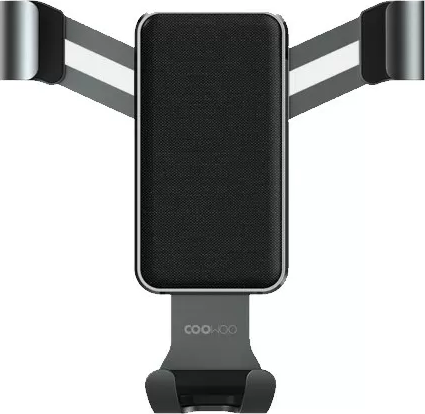 Автомобильный держатель универсальный для смартфона Xiaomi CooWoo T200 Gravity Car Phone Holder Elegant, черный фото