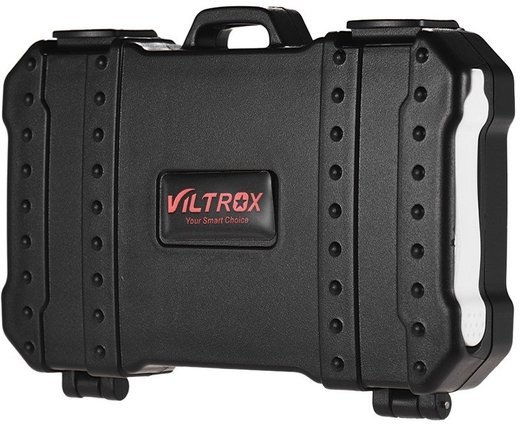 Ударопрочный кейс для хранения и чтения карт памяти Viltrox CP100, черный фото