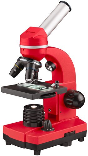 Микроскоп Bresser Junior Biolux SEL 40–1600x красный фото