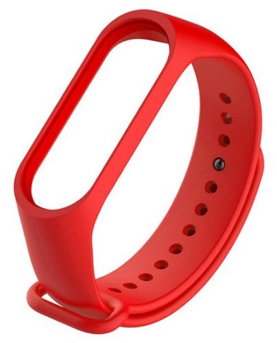 Силиконовый ремешок для браслета Bakeey для Xiaomi Mi Band 4, красный фото