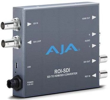 Миниконвертер AJA ROI-SDI 3G-SDI в HDMI/3G-SDI фото