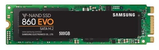 Жесткий диск SSD M.2 Samsung 860 EVO 500Gb (MZ-N6E500BW) фото