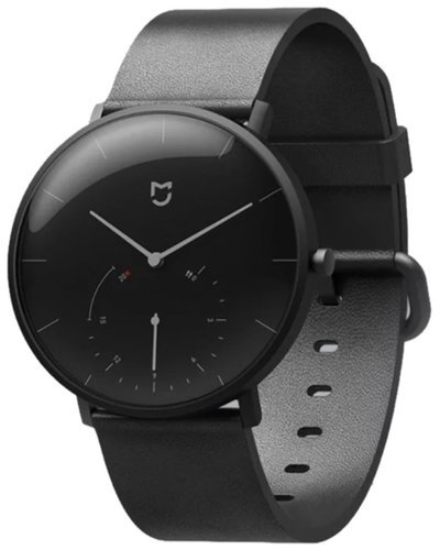 Гибридные смарт-часы Xiaomi Mijia Quartz Watch черный фото