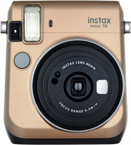 Моментальная фотокамера Fujifilm Instax 70 Mini золото фото