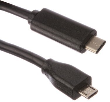 Кабель Prolike USB 2.0 Micro BM-USB 3.1 type C, 1,8 м фото