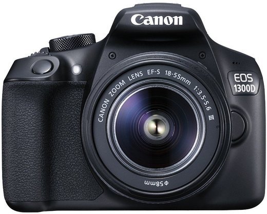 Зеркальный фотоаппарат Canon EOS 1300D Kit 18-55 DC III ( фото