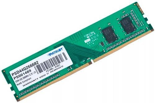 Память оперативная DDR4 4Gb Patriot 2666Mhz CL19 (PSD44G266682) фото