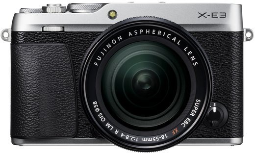 Фотоаппарат Fujifilm X-E3 Kit c XF18-55mm, серебристый фото
