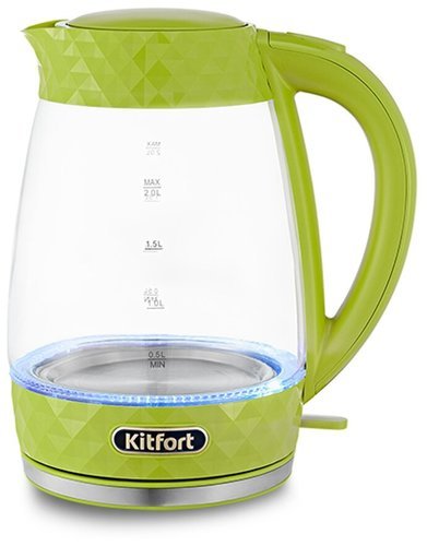 Чайник Kitfort КТ-6123-2 салатовый фото